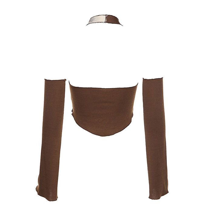 Style Core Aesthetics, New Style Trends - Fairycore Halter Top & Gloves Set Style Core Aesthetics, New Style Trends - Fairycore Halter Top & Gloves Set