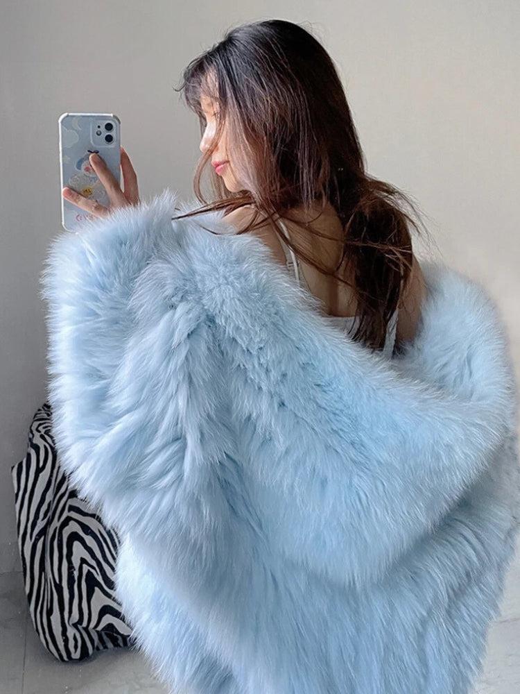 Style Core Aesthetics, New Style Trends - Faux Fur Hooded Jacket Style Core Aesthetics, New Style Trends - Faux Fur Hooded Jacket