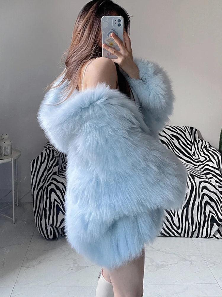 Style Core Aesthetics, New Style Trends - Faux Fur Hooded Jacket Style Core Aesthetics, New Style Trends - Faux Fur Hooded Jacket