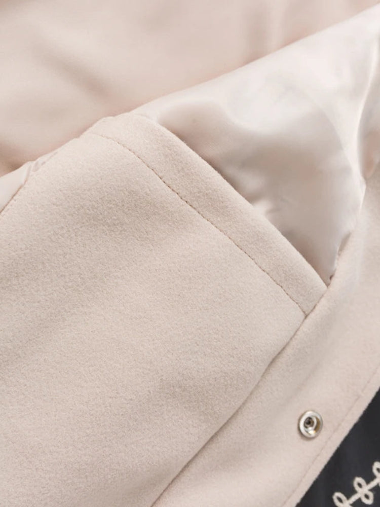 Style Core Aesthetics, New Style Trends - Floral Embroidered Bomber Jacket Style Core Aesthetics, New Style Trends - Floral Embroidered Bomber Jacket