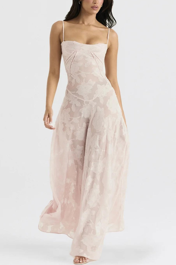 Style Core Aesthetics, New Style Trends - Floral Lace Up Maxi Dress Style Core Aesthetics, New Style Trends - Floral Lace Up Maxi Dress