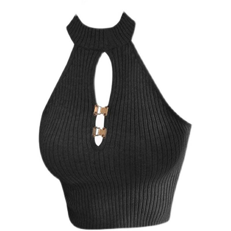 Style Core Aesthetics, New Style Trends - Florence Ribbed Halter Top Style Core Aesthetics, New Style Trends - Florence Ribbed Halter Top