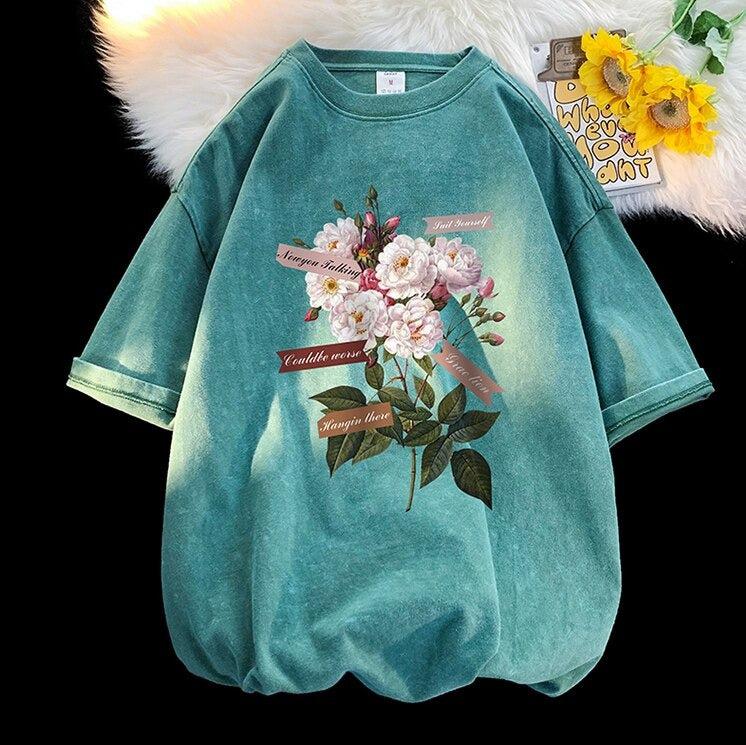 Style Core Aesthetics, New Style Trends - Flowers Tee Style Core Aesthetics, New Style Trends - Flowers Tee