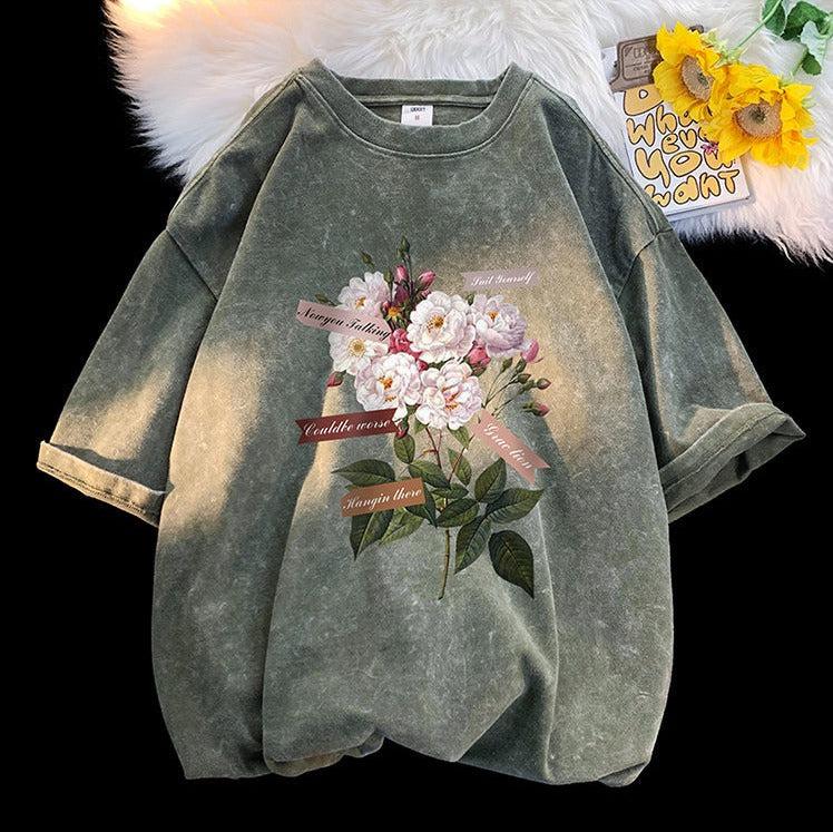 Style Core Aesthetics, New Style Trends - Flowers Tee Style Core Aesthetics, New Style Trends - Flowers Tee