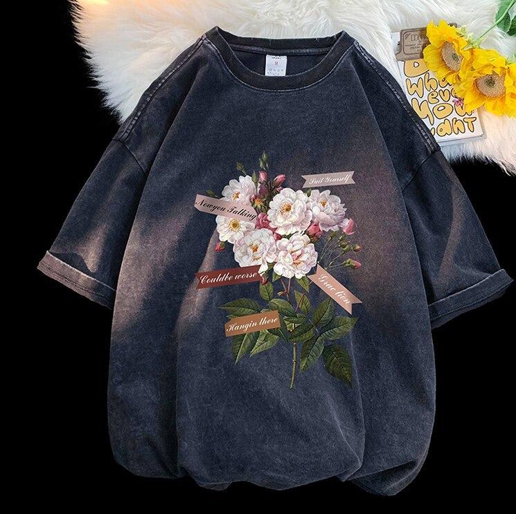 Style Core Aesthetics, New Style Trends - Flowers Tee Style Core Aesthetics, New Style Trends - Flowers Tee