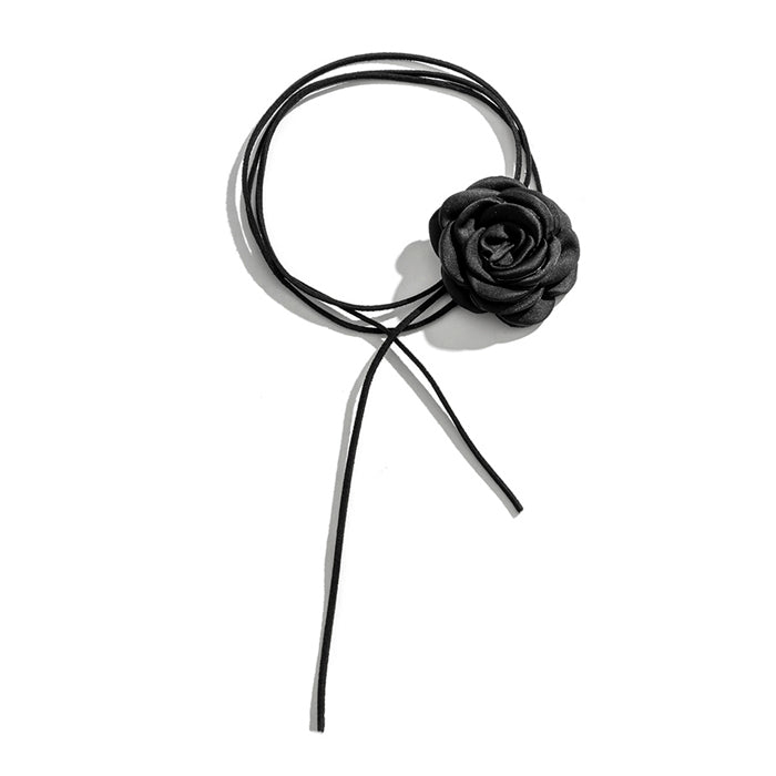 Style Core Aesthetics, New Style Trends - French Girl Rose Choker Style Core Aesthetics, New Style Trends - French Girl Rose Choker