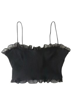 Style Core Aesthetics, New Style Trends - French Summer Ribbed Top