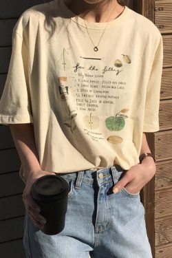 Style Core Aesthetics, New Style Trends - Fruit Pie Filling Tee