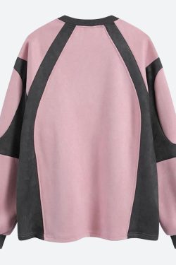 Style Core Aesthetics, New Style Trends - Geometric Shaped Graystar Sweatshirt