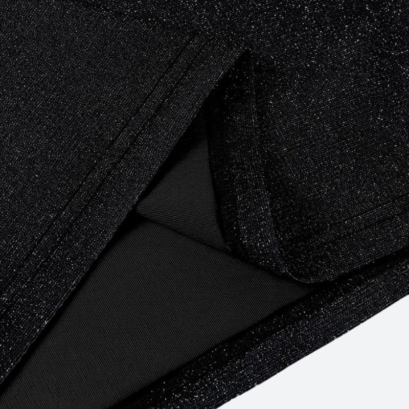 Style Core Aesthetics, New Style Trends - Glitter Backless Mini Dress Style Core Aesthetics, New Style Trends - Glitter Backless Mini Dress