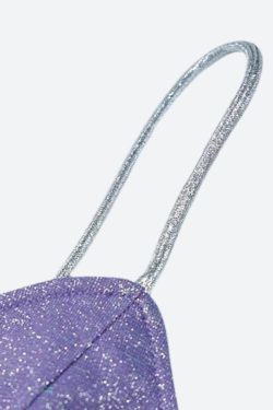 Style Core Aesthetics, New Style Trends - Glitter Cut Out Mini Dress