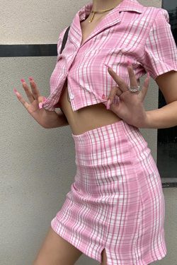 Style Core Aesthetics, New Style Trends - Good Manners Top & Skirt Co-Ord