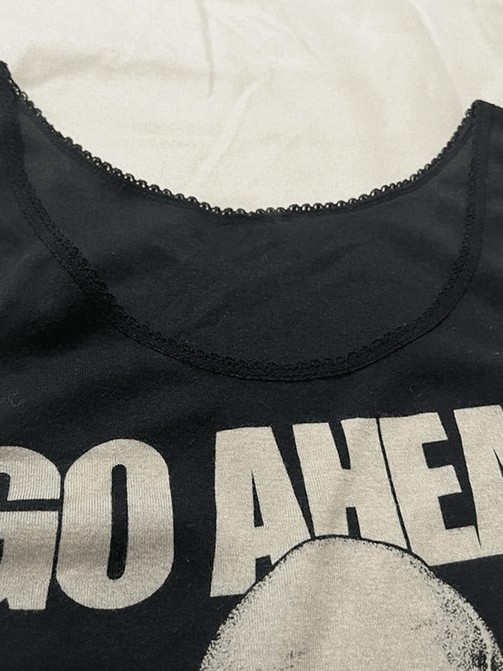 Style Core Aesthetics, New Style Trends - Gothic Punk Skull Print Tank Top Style Core Aesthetics, New Style Trends - Gothic Punk Skull Print Tank Top