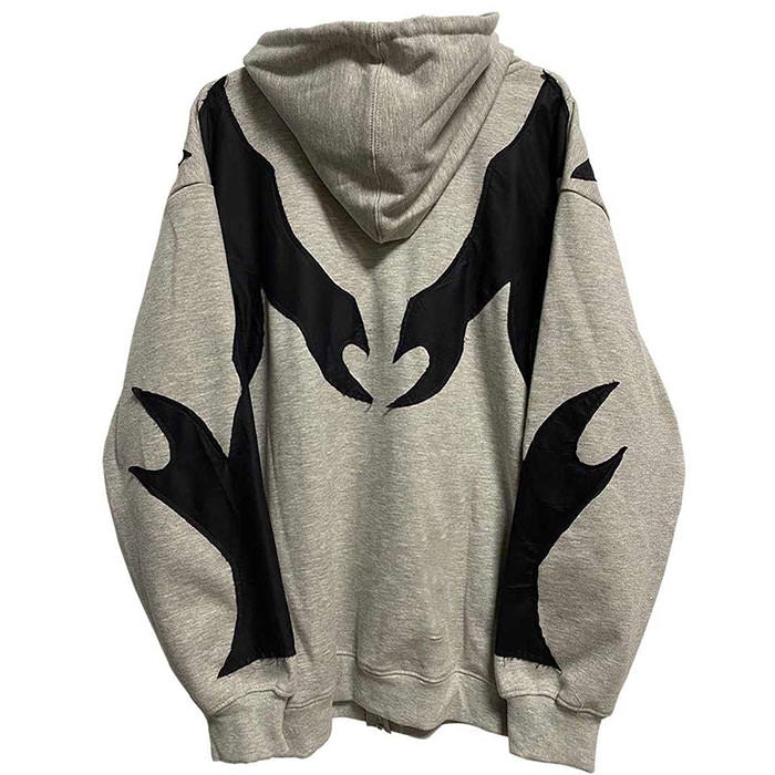Style Core Aesthetics, New Style Trends - Grey Skeleton Hoodie Style Core Aesthetics, New Style Trends - Grey Skeleton Hoodie