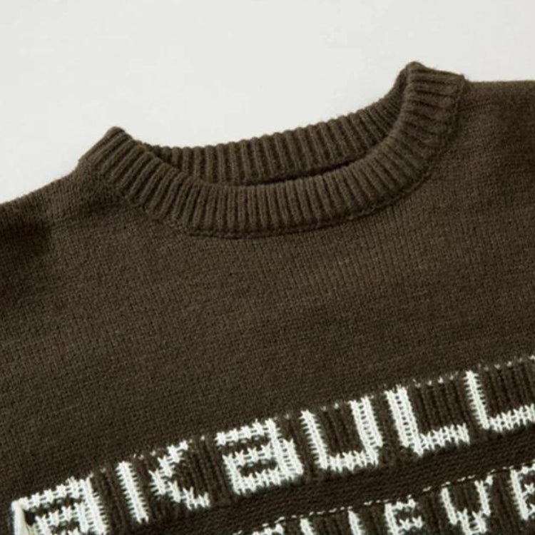 Style Core Aesthetics, New Style Trends - Grunge AK-Bullet Tasseled Sweater Style Core Aesthetics, New Style Trends - Grunge AK-Bullet Tasseled Sweater