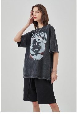 Style Core Aesthetics, New Style Trends - Grunge Fly Together Tee