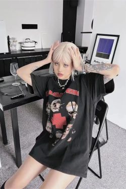 Style Core Aesthetics, New Style Trends - Grunge Rammstein Tee