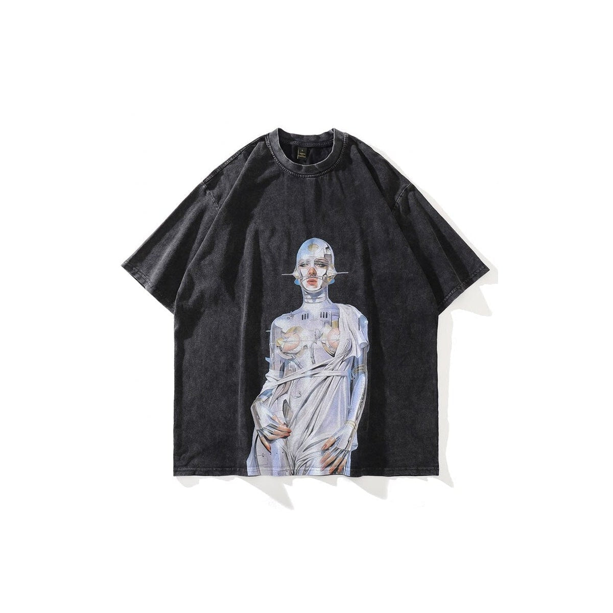 Style Core Aesthetics, New Style Trends - Hajime Sorayama Oversize Cotton T-Shirt Style Core Aesthetics, New Style Trends - Hajime Sorayama Oversize Cotton T-Shirt