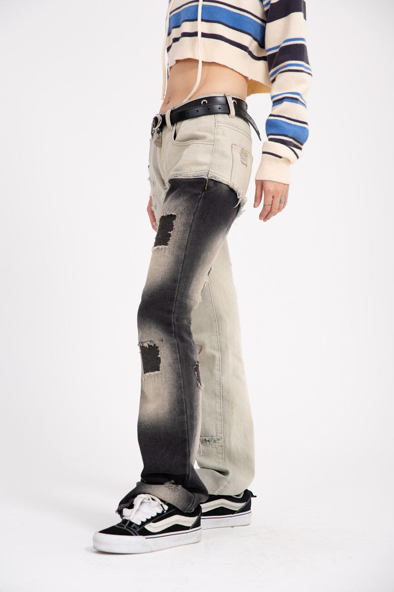 Style Core Aesthetics, New Style Trends - 'Halved' Jeans Style Core Aesthetics, New Style Trends - 'Halved' Jeans