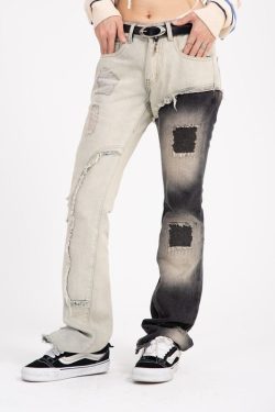 Style Core Aesthetics, New Style Trends - 'Halved' Jeans