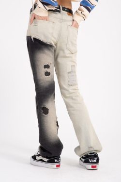 Style Core Aesthetics, New Style Trends - 'Halved' Jeans