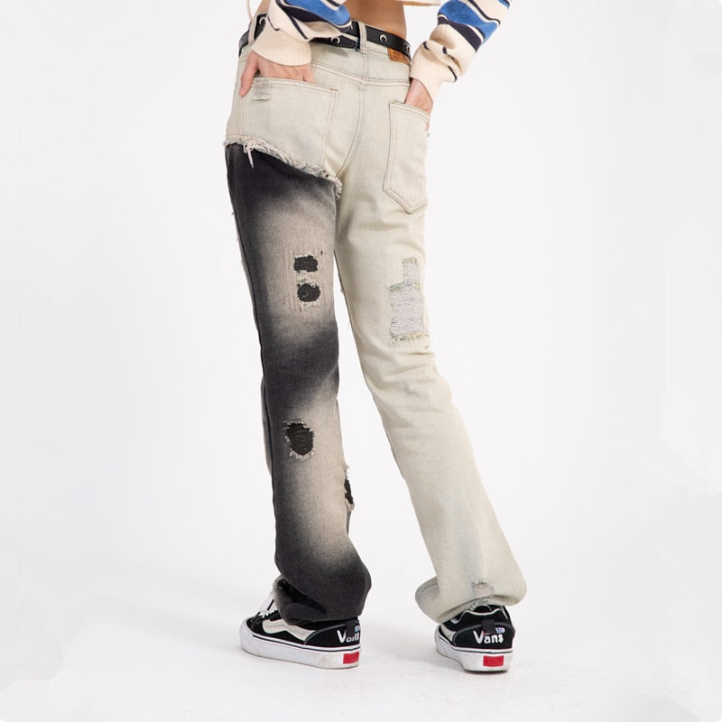 Style Core Aesthetics, New Style Trends - 'Halved' Jeans Style Core Aesthetics, New Style Trends - 'Halved' Jeans