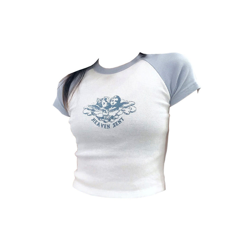 Style Core Aesthetics, New Style Trends - Heaven Sent Crop Top Style Core Aesthetics, New Style Trends - Heaven Sent Crop Top