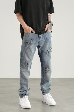 Style Core Aesthetics, New Style Trends - 'Holy' Jeans