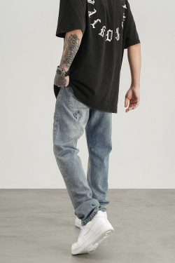 Style Core Aesthetics, New Style Trends - 'Holy' Jeans