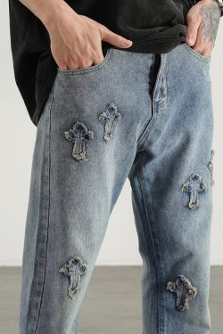 Style Core Aesthetics, New Style Trends - 'Holy' Jeans