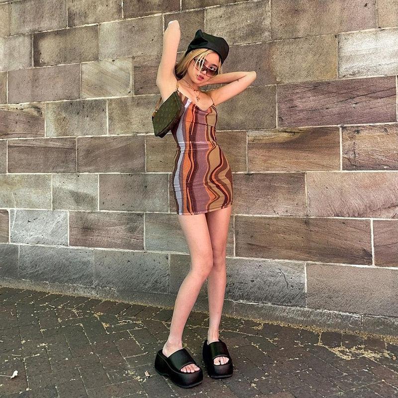 Style Core Aesthetics, New Style Trends - Indie Mesh Bodycon Mini Dress Style Core Aesthetics, New Style Trends - Indie Mesh Bodycon Mini Dress