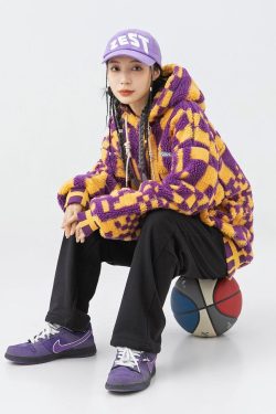 Style Core Aesthetics, New Style Trends - Indie Oversized Plush Hoodie