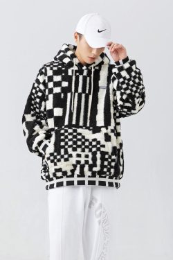 Style Core Aesthetics, New Style Trends - Indie Oversized Plush Hoodie