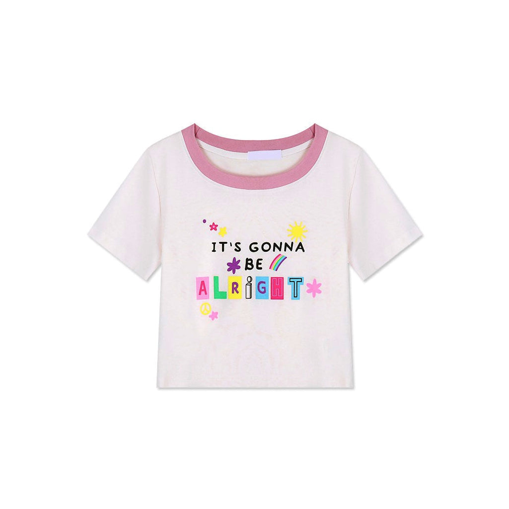 Style Core Aesthetics, New Style Trends - It's Gonna Be Alright Crop Top Style Core Aesthetics, New Style Trends - It's Gonna Be Alright Crop Top