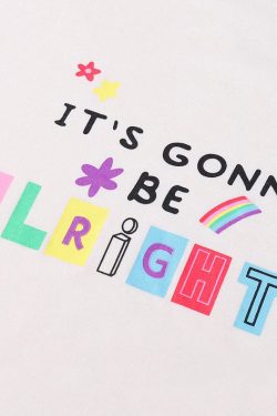 Style Core Aesthetics, New Style Trends - It's Gonna Be Alright Crop Top