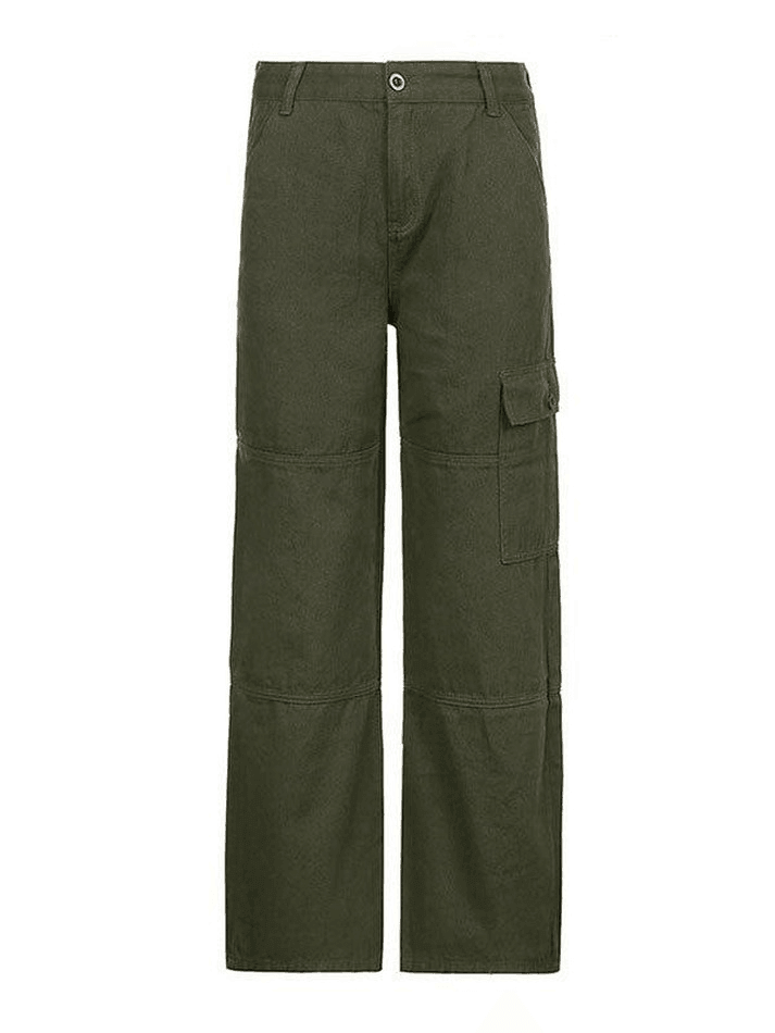 Style Core Aesthetics, New Style Trends - Jean cargo droit à poches plaquées Style Core Aesthetics, New Style Trends - Jean cargo droit à poches plaquées