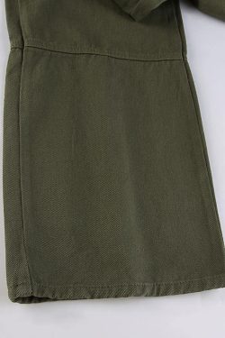 Style Core Aesthetics, New Style Trends - Jean cargo droit à poches plaquées