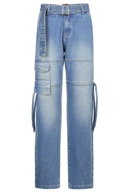 Style Core Aesthetics, New Style Trends - Jean cargo Splice taille mi-haute