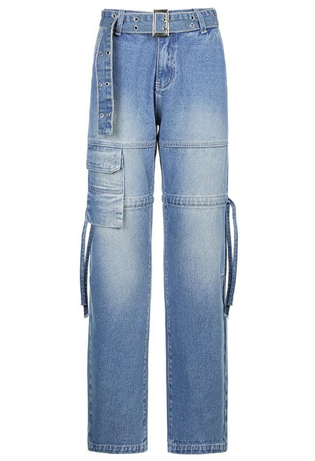 Style Core Aesthetics, New Style Trends - Jean cargo Splice taille mi-haute Style Core Aesthetics, New Style Trends - Jean cargo Splice taille mi-haute
