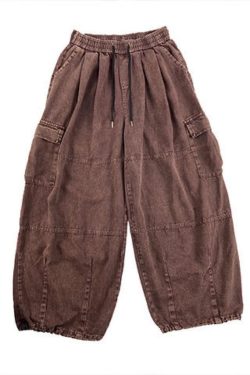 Style Core Aesthetics, New Style Trends - Jean cargo vintage baggy