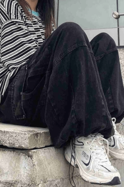 Style Core Aesthetics, New Style Trends - Jean cargo vintage baggy