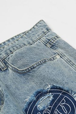 Style Core Aesthetics, New Style Trends - Jean patchwork '126'