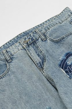 Style Core Aesthetics, New Style Trends - Jean patchwork '126'