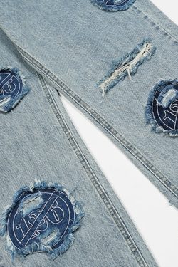 Style Core Aesthetics, New Style Trends - Jean patchwork '126'