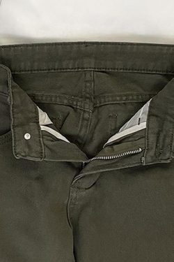 Style Core Aesthetics, New Style Trends - Jean évasé délavé à décor métallique