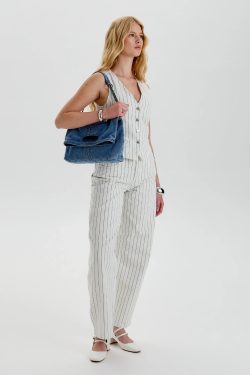 Style Core Aesthetics, New Style Trends - Jeanelle | Sac en bandoulière denim