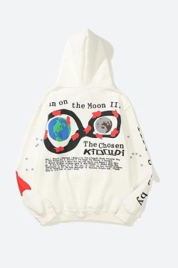 Style Core Aesthetics, New Style Trends - Kid Cudi Man On The Moon III Hoodie
