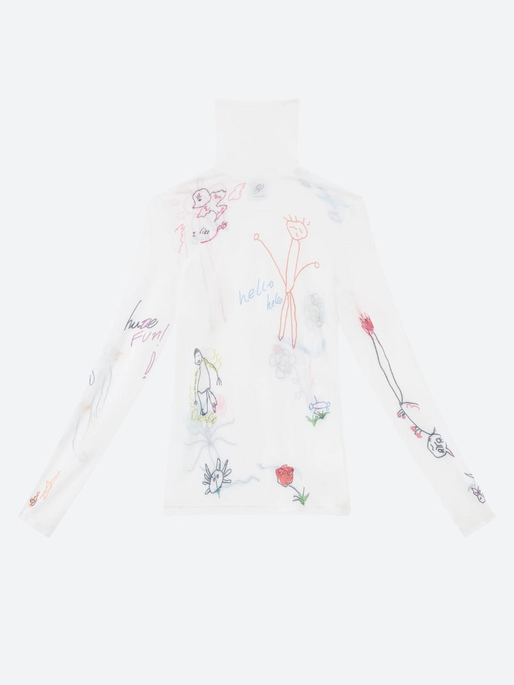 Style Core Aesthetics, New Style Trends - Kid's Art Mesh Top Style Core Aesthetics, New Style Trends - Kid's Art Mesh Top