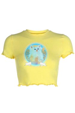 Style Core Aesthetics, New Style Trends - Kitty Love Baby Tee