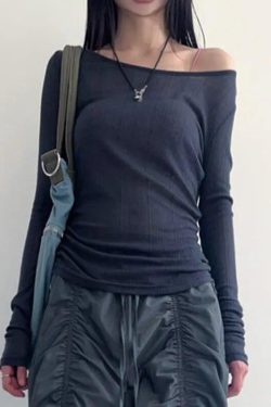 Style Core Aesthetics, New Style Trends - Knitted Mesh Backless Top